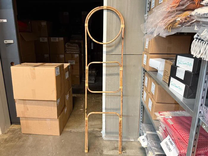 House Doctor, Ladder, Dekorationsstige, Natur, Rattan, H:180 x B:46 x D:3 cm
