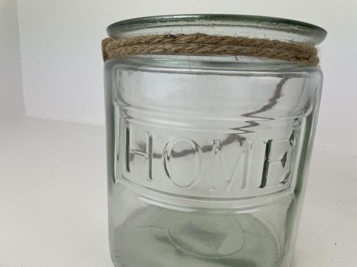 2 “HOME” glas-lanterner