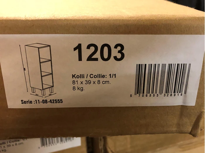 2 x Flotte reoler ideel til klodsekasser