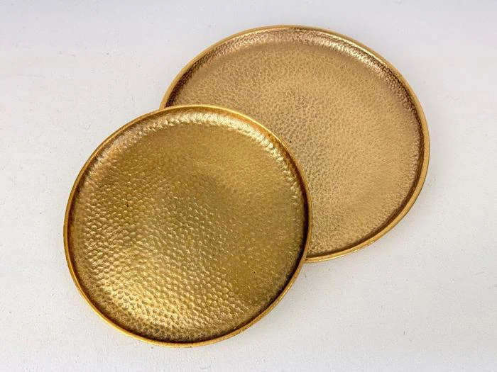  2 stk Dekorative fade i guld, 1199