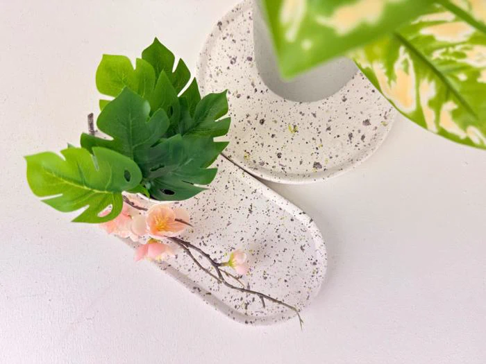 2 stk deko underskåle, grøn/7002