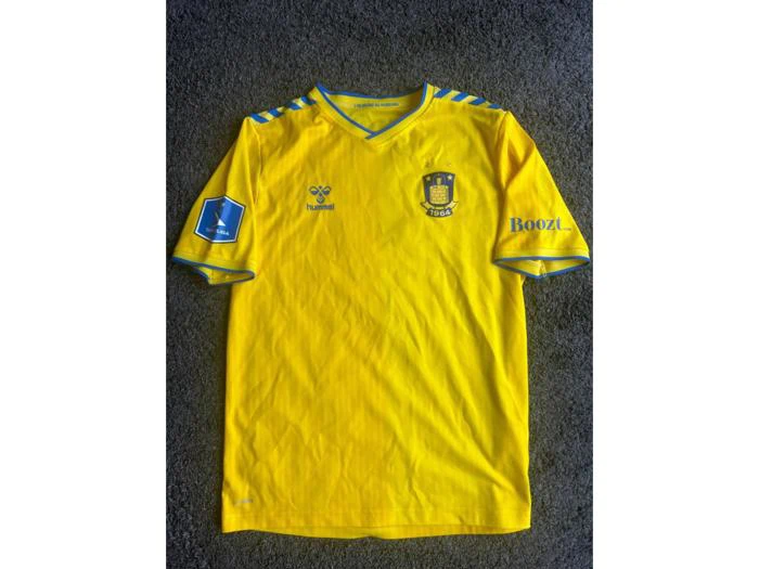Brøndby IF - Nicolai Vallys Match Worn spillertrøje
