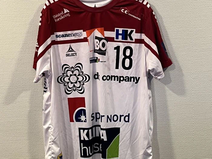 #18 Maria Lykkegaard Matchworn Champions League-trøje sæson 23/24 - UDEBANE