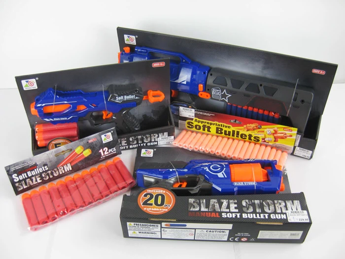 Gevær/Pistol Sæt med 5 dele - 77 skud