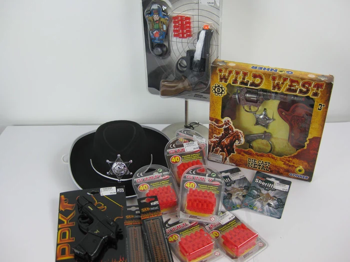 14 dele Cowboy / Agentsæt