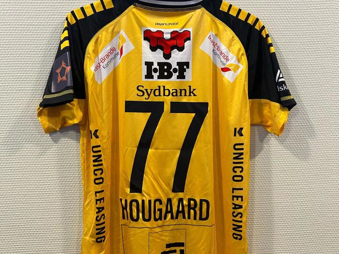 #77 Line Mai Hougaard Matchworn European League trøje sæson 24/25 - Finale