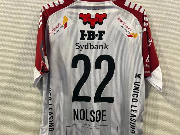 #22 Lærke Nolsøe Matchworn European League trøje sæson 24/25 - Semifinale
