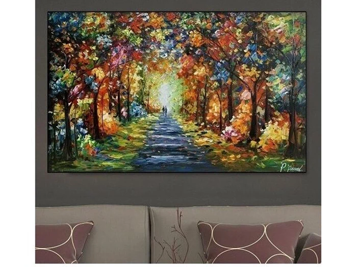 Maleri - Into The Woods fra MyNewArt