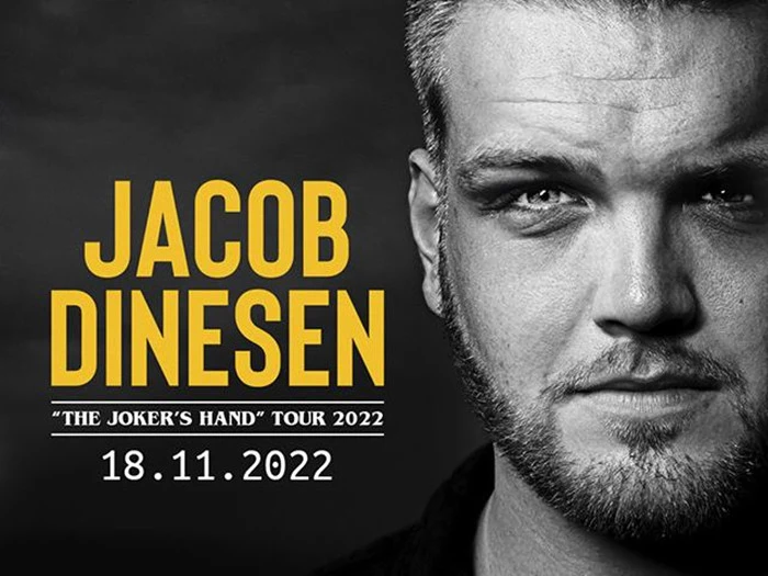 2 billetter til Jacob Dinesen i Arena Nord (18/11/2022)