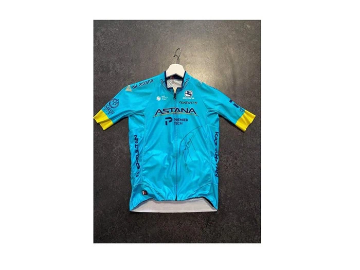 Jakob Fuglsang - Unik cykeltrøje fra en af Danmark allerstørste sportsfolk