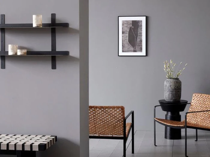 House Doctor, Jalna, vase, grå, cement, H: 31,5 Dia: 23,5 cm