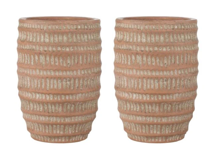 2 stk. Jillia skjulere i terracotta fra Lene Bjerre