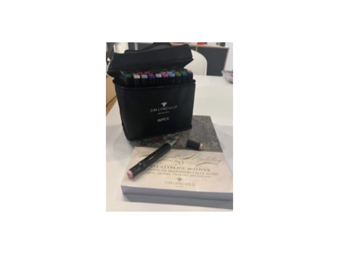 Malerbog og Tuscher fra Jim Lyngvild