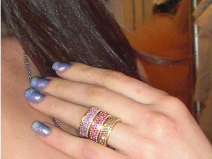 MAGIC GOLD AMETHYST Ring MAGIC GOLD AMETHYST fra Mai Manniches JEWLSCPH (str. 54)