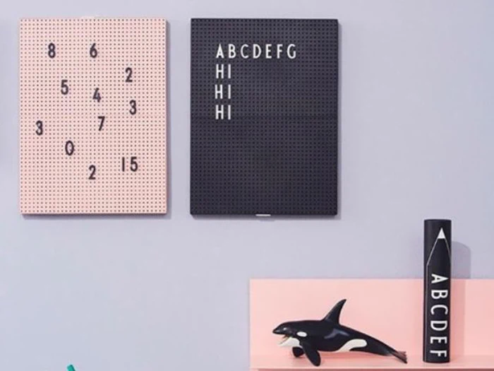  Design Letters, store bogstaver, hvid, 5 cm