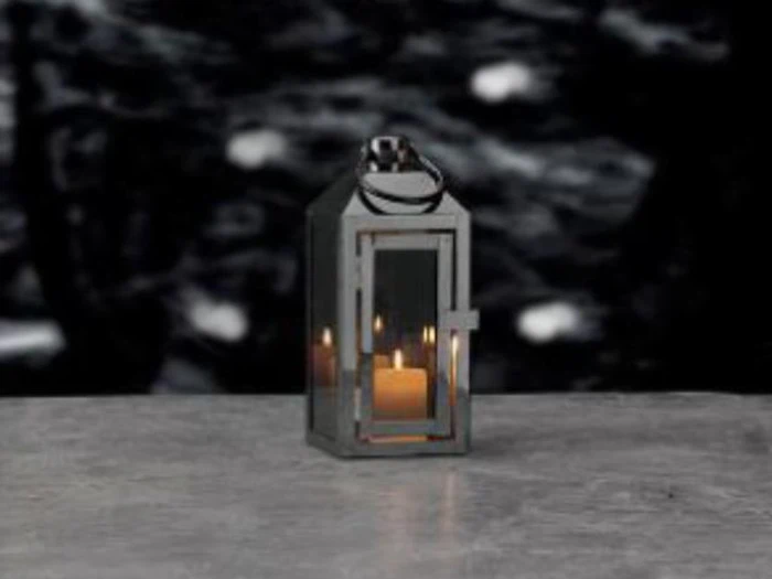 Villa Collection, lanterne, grå