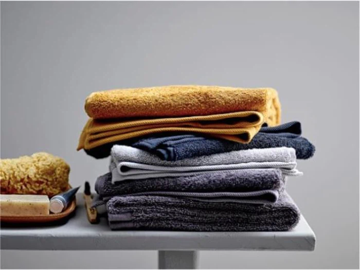 Södahl, Comfort Organic håndklæde, sort, 50x100