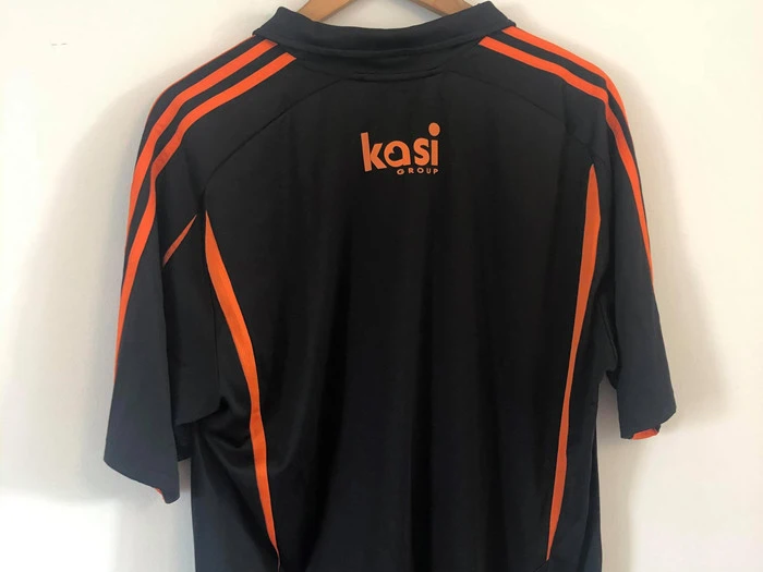 Limited edition sort/orange UNICEF-Brøndbytrøje fra 2009 (XXL)