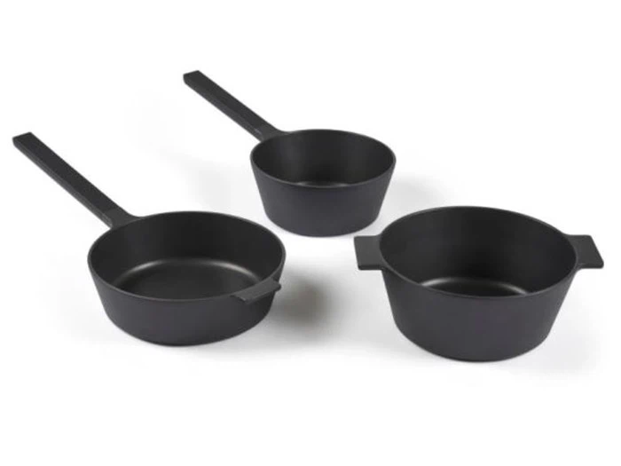 Morsø Gryde/pandesæt 3 dele