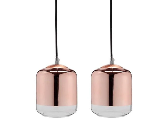 2 stk. Kit pendel fra Pure Culture - klar/kobber
