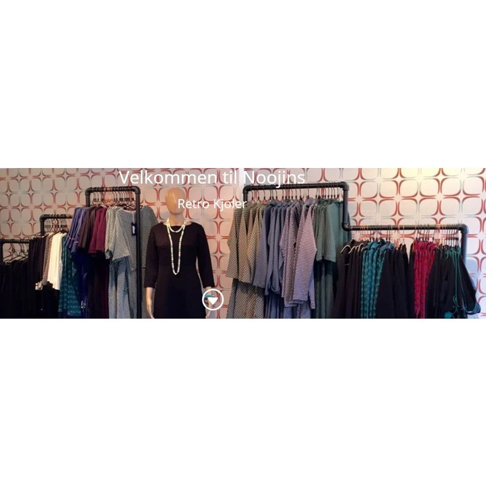 Flot kjole fra Noojins frisørsalon & Retro kjoler