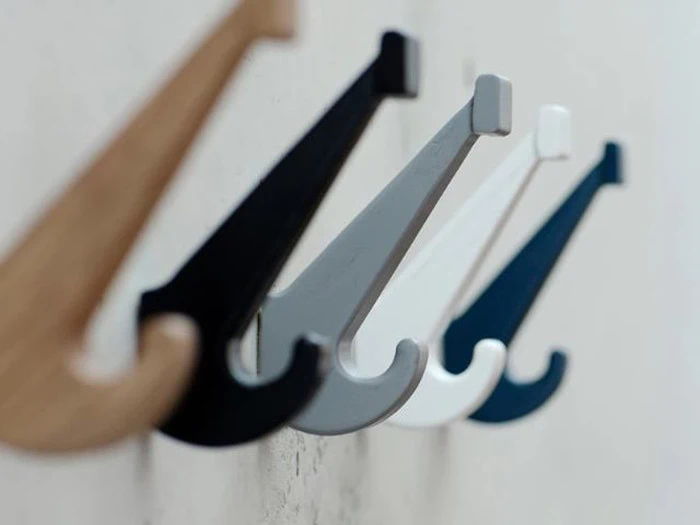 4 stk. skoleknager i hvid fra Spring Copenhagen