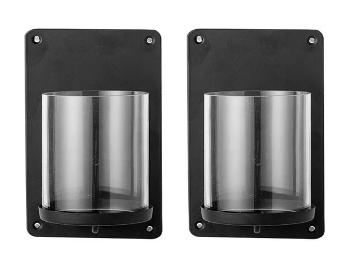 2 stk. væghængte Tariku fyrfadsstager fra Bloomingville