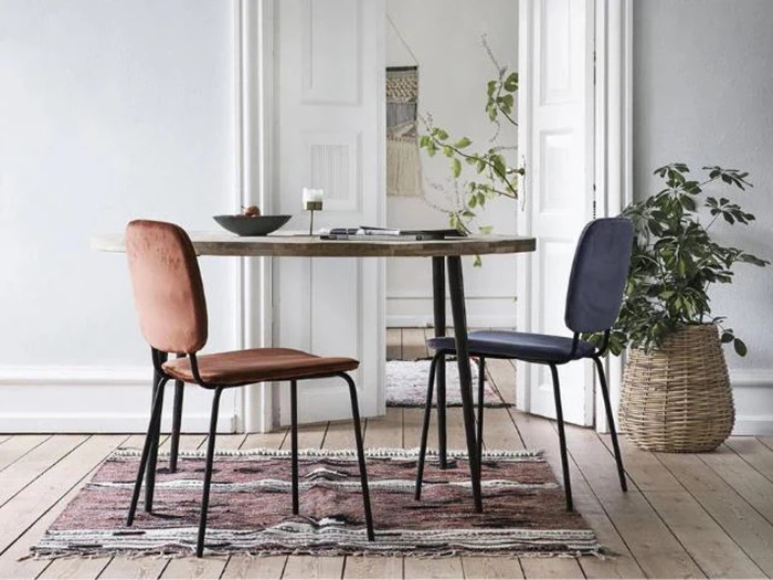 House Doctor, Tribe Gulvtæppe, rød og brun, 200x140cm