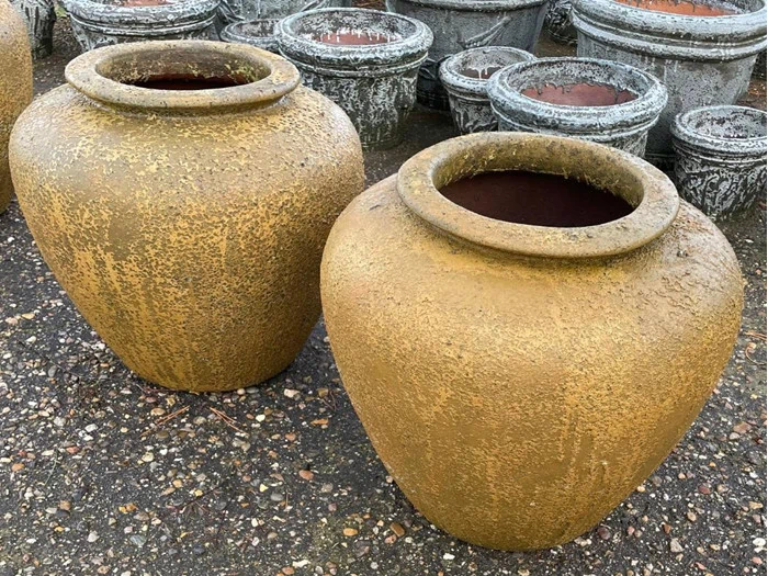 2 unikke udendørs krukker fra Siris - 55x50