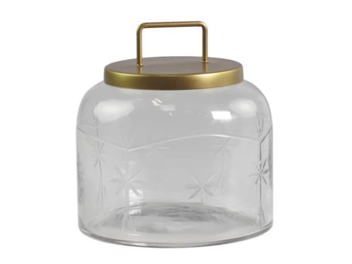 Chic Antique, krukke m. låg, H: 16 cm D: 13 cm, 130 cl