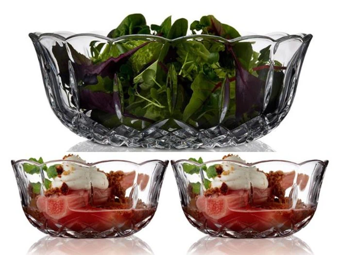 Lounge krystal skåle fra Lyngby