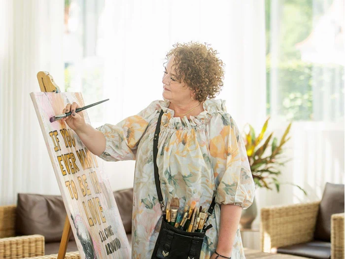 CRYING NATURE - KUNSTTRYK 50CM X 50CM - BYMALUE [T184S2]