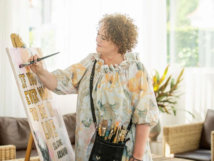 THE ILLUSION OF LOVE - KUNSTTRYK 50CM X 70CM - BYMALUE [T017] (Normalpris kr. 400)