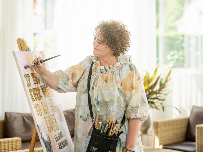 WILD NIGHTS - KUNSTTRYK 50CM X 70CM - BYMALUE [T038] (Normalpris kr. 400)