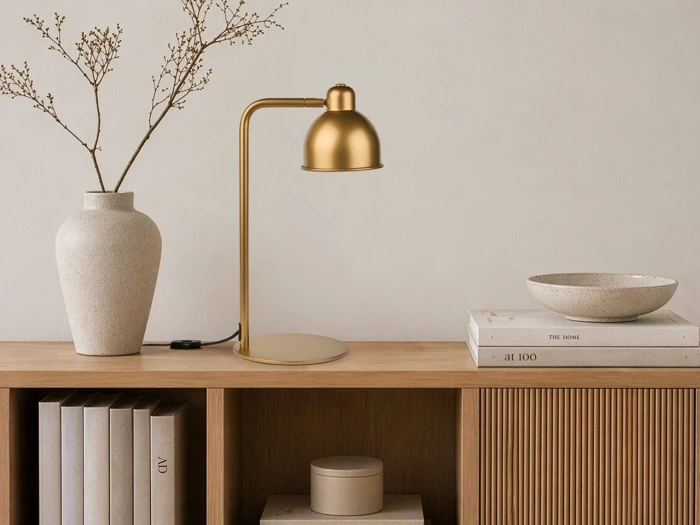 Frandsen Industry Bordlampe Messing