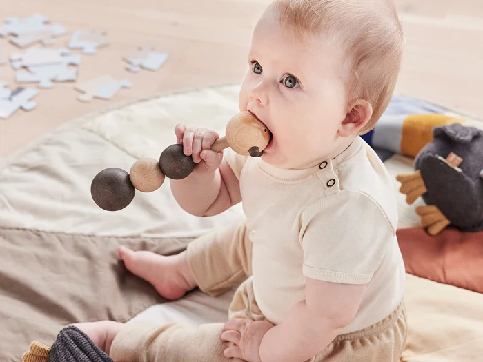 OYOY, Mini, Larva, Rangle, Natur, Bøg, L:17 x B:4,5 x H:5