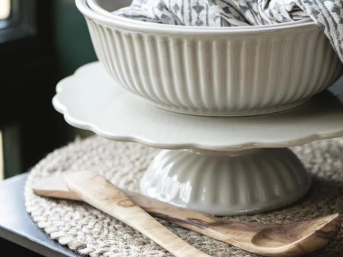 Ib Laursen, serveringsskål, mynte latte, stor