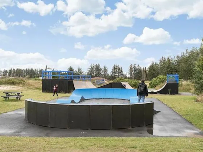 Familie miniferie i Strandhytte - First Camp Resort Klim Strand - Plads til 6 personer