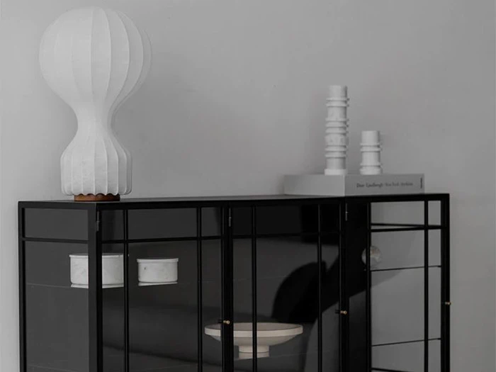 Louise Roe, Gallery Object, lysestage, hvid, marmor, H: 15 cm