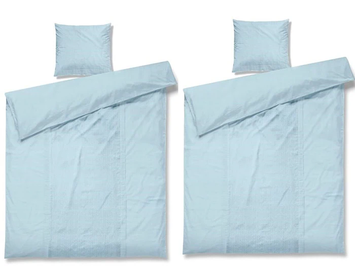 Juna Sengetøj Aristo - blå 140 x 200 cm, 2 sæt