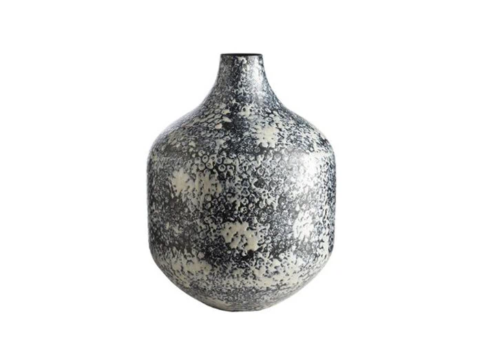 Pure Culture, Magnum vase, sort/hvid, jern, 30x39