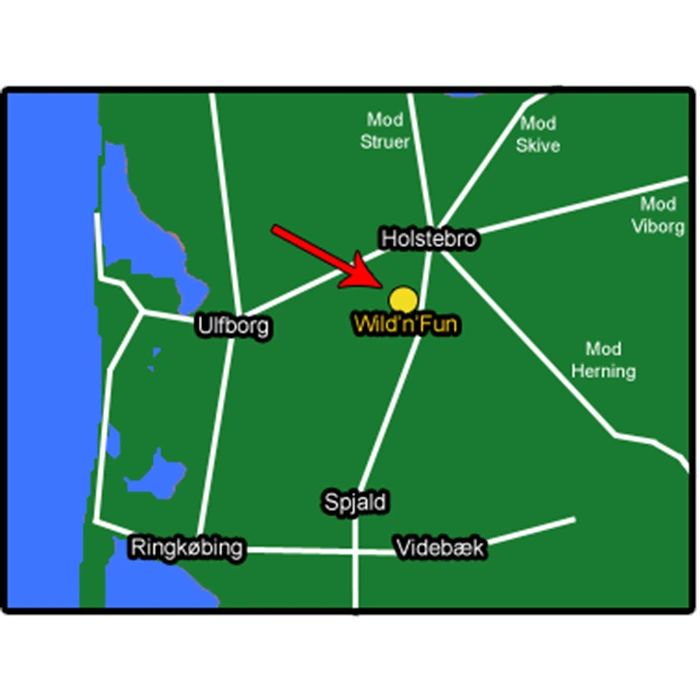 Gavekort på kr. 2000 til Wild ´n´Fun i Holstebro
