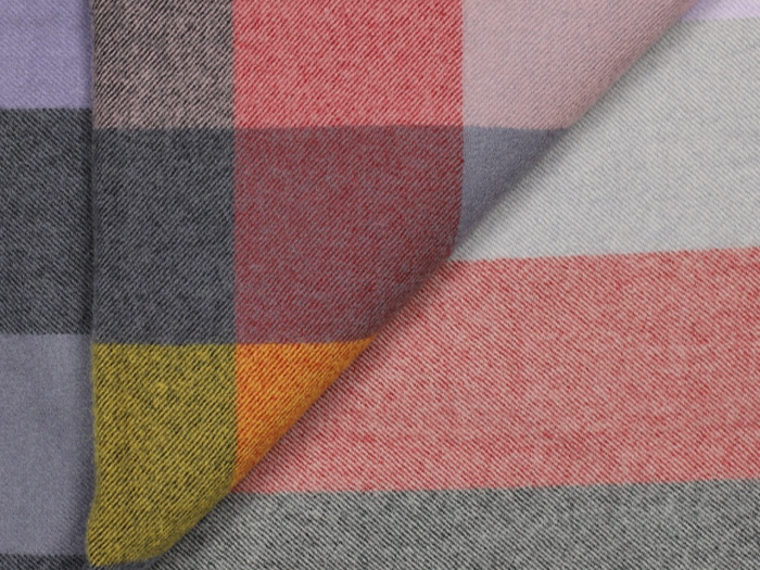 Silkeborg Uldspinderi, Maria, Plaid, Multi, 100% new wool, B:130 x L:190 cm