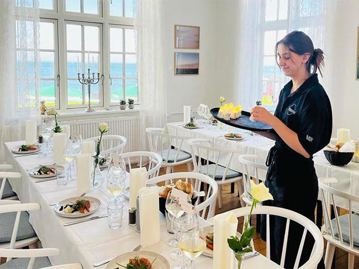 Unik miniferie for 2 på Ærø - Smuk beliggenhed og fantastisk mad - Hotel Udsigten Marstal