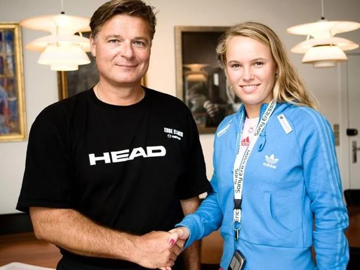 To tennis træningstimer med Michael Mortensen