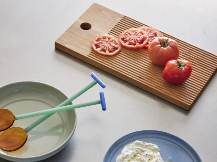 Hübsch, Monarch, Skærebræt, Natur, Egetræ, B:20 x L:40 x H:2 cm