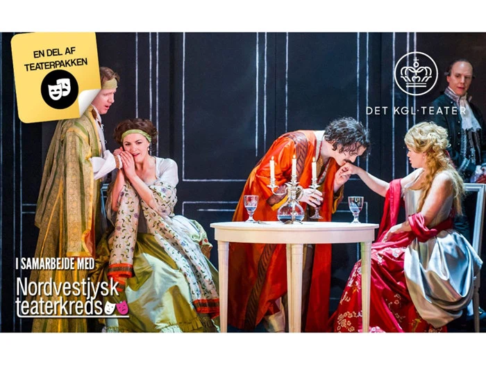 2 billetter til "Cosí fan Tutte – Den Kgl. Opera" i Musikteatret Holstebro (25/03-2023)