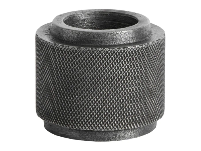 Et nærbillede af en metalgenstand.