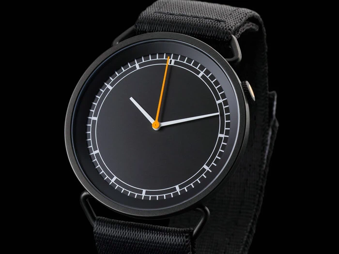 MUW ur + ekstra orange rem fra Rosendahl