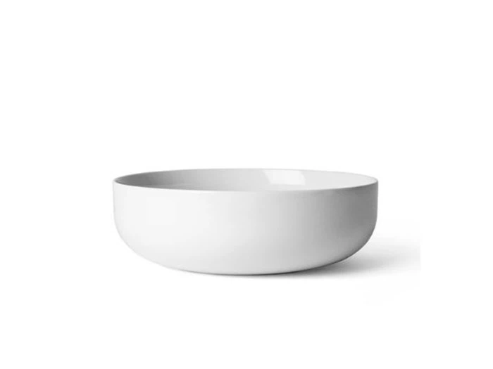 Menu, New Norm skål, grå/smoke, porcelæn, Ø: 21,5 cm